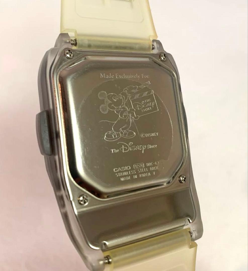 【新品未使用】カシオデータバンク CASIO DBC-63ミッキーデジタル腕時計