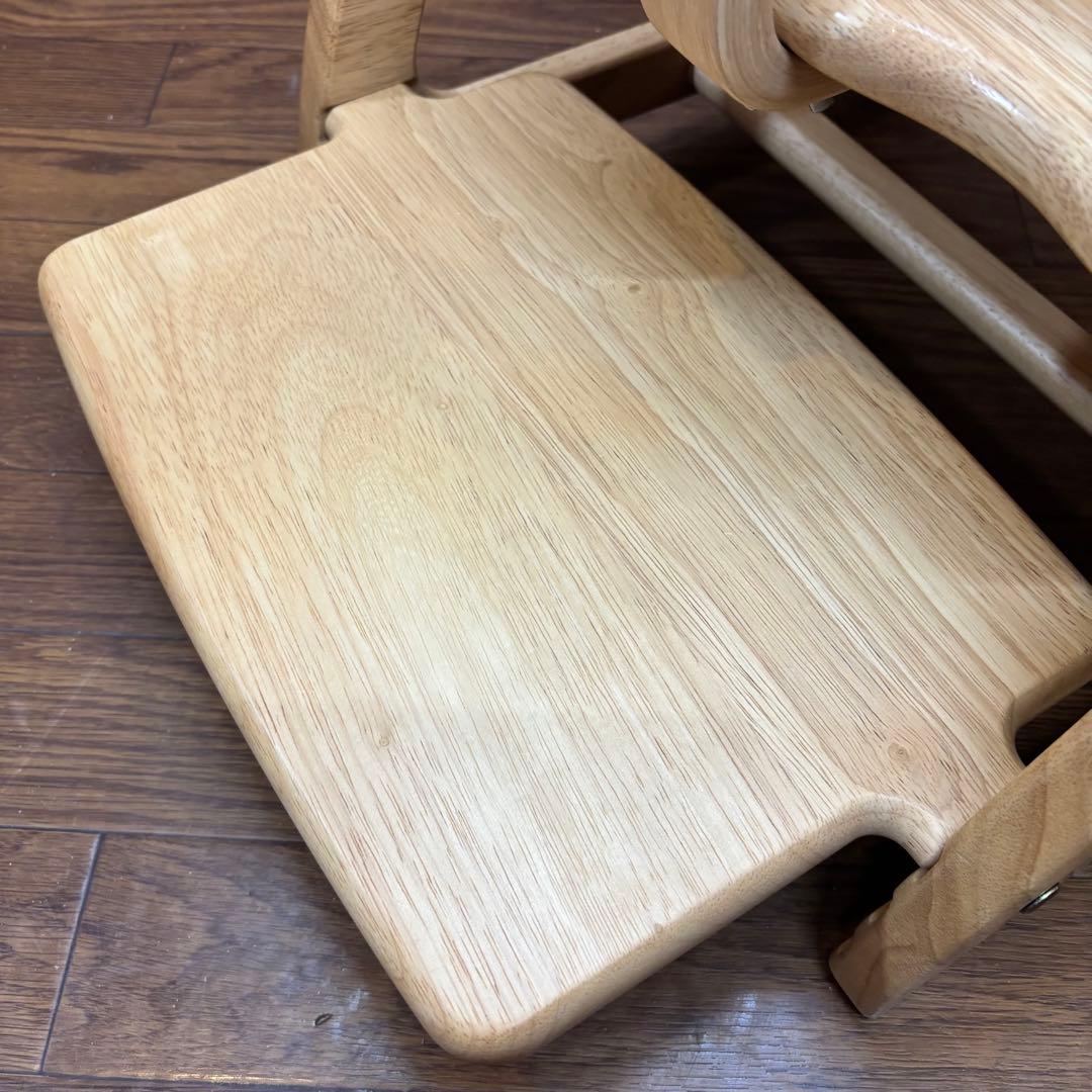 ☆美品☆【大和屋】すくすくローチェアII ナチュラル