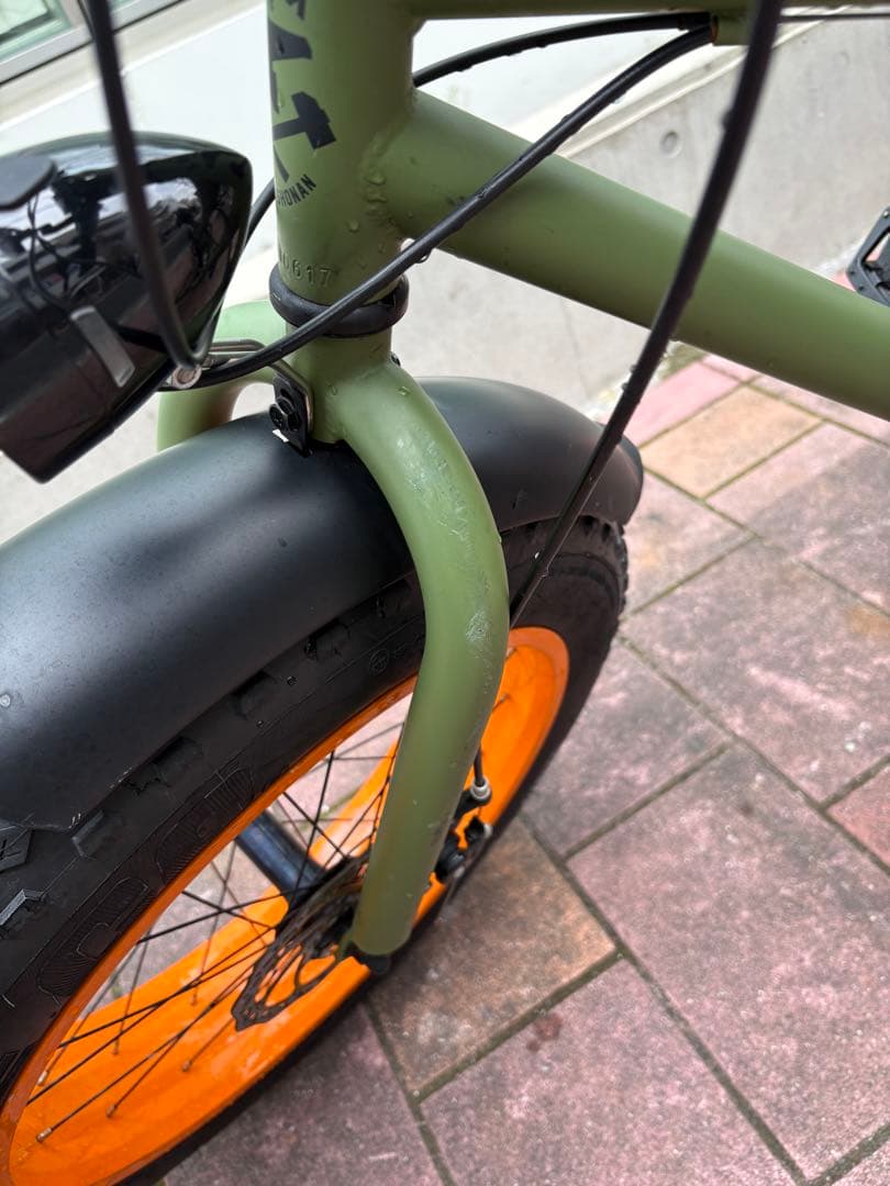 BRONX 20インチ　ファットバイク　7段変速ギア