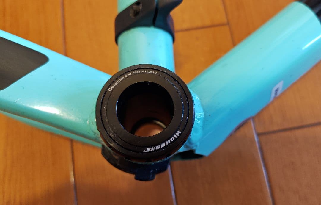 な*ん様 2020年　Bianchi via nirone7 フレーム、サドル