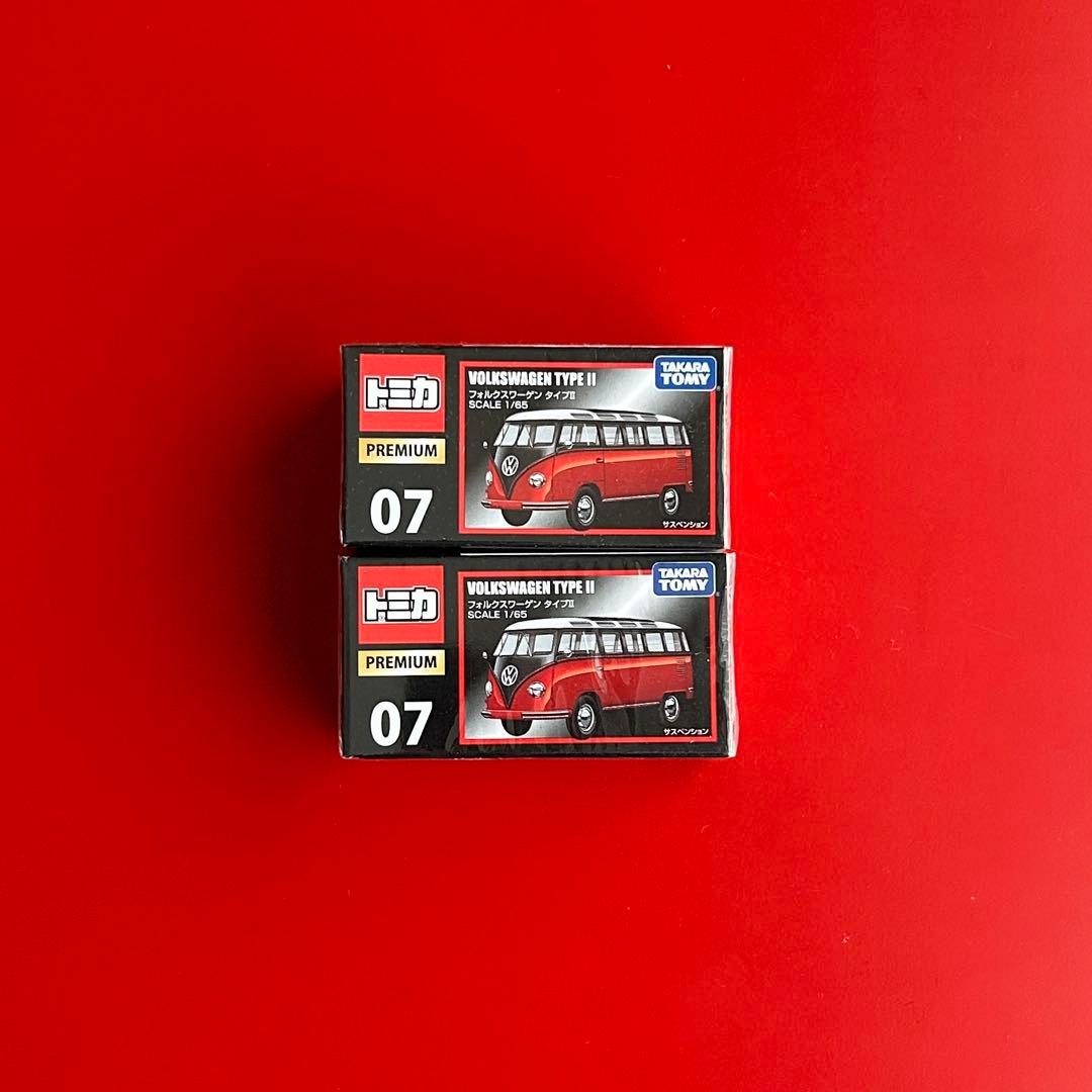 トミカプレミアム VW フォルクスワーゲン タイプ Ⅱ 2台セット
