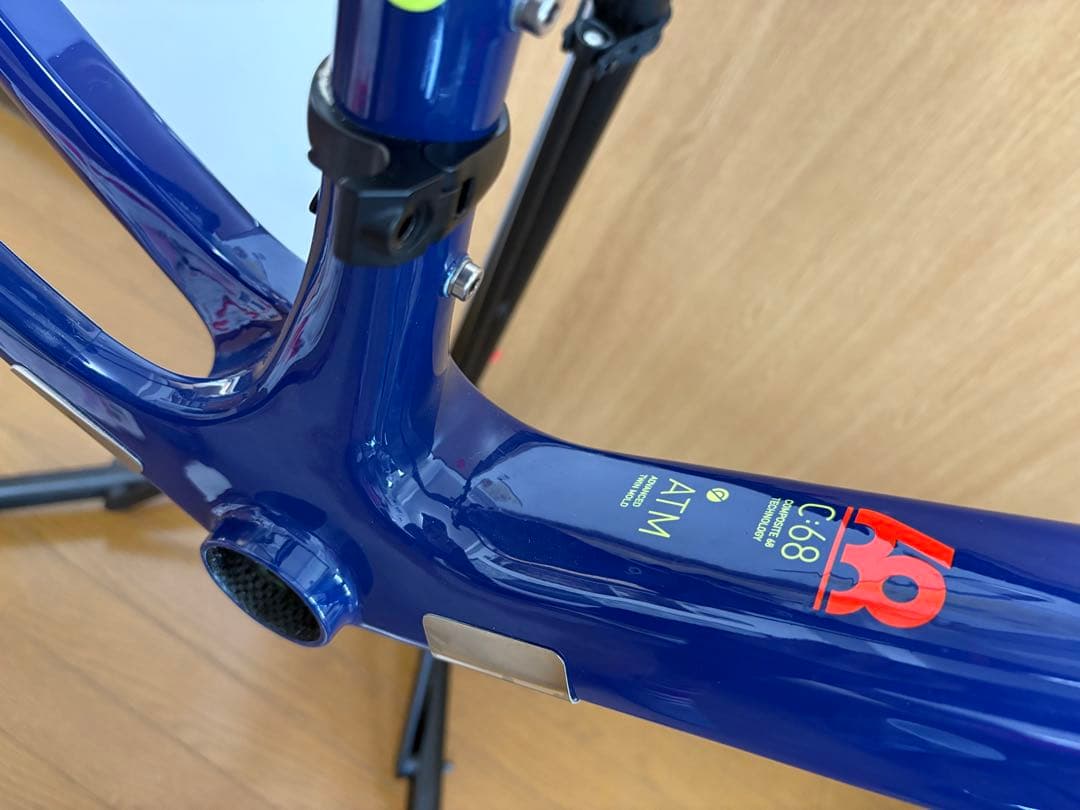 CUBE Litening C:68 52サイズ フレームセット　ステム抜き