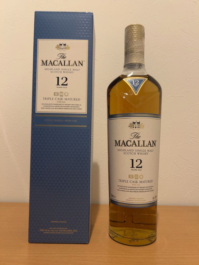 The Macallan 12年 トリプルカスク 700ml