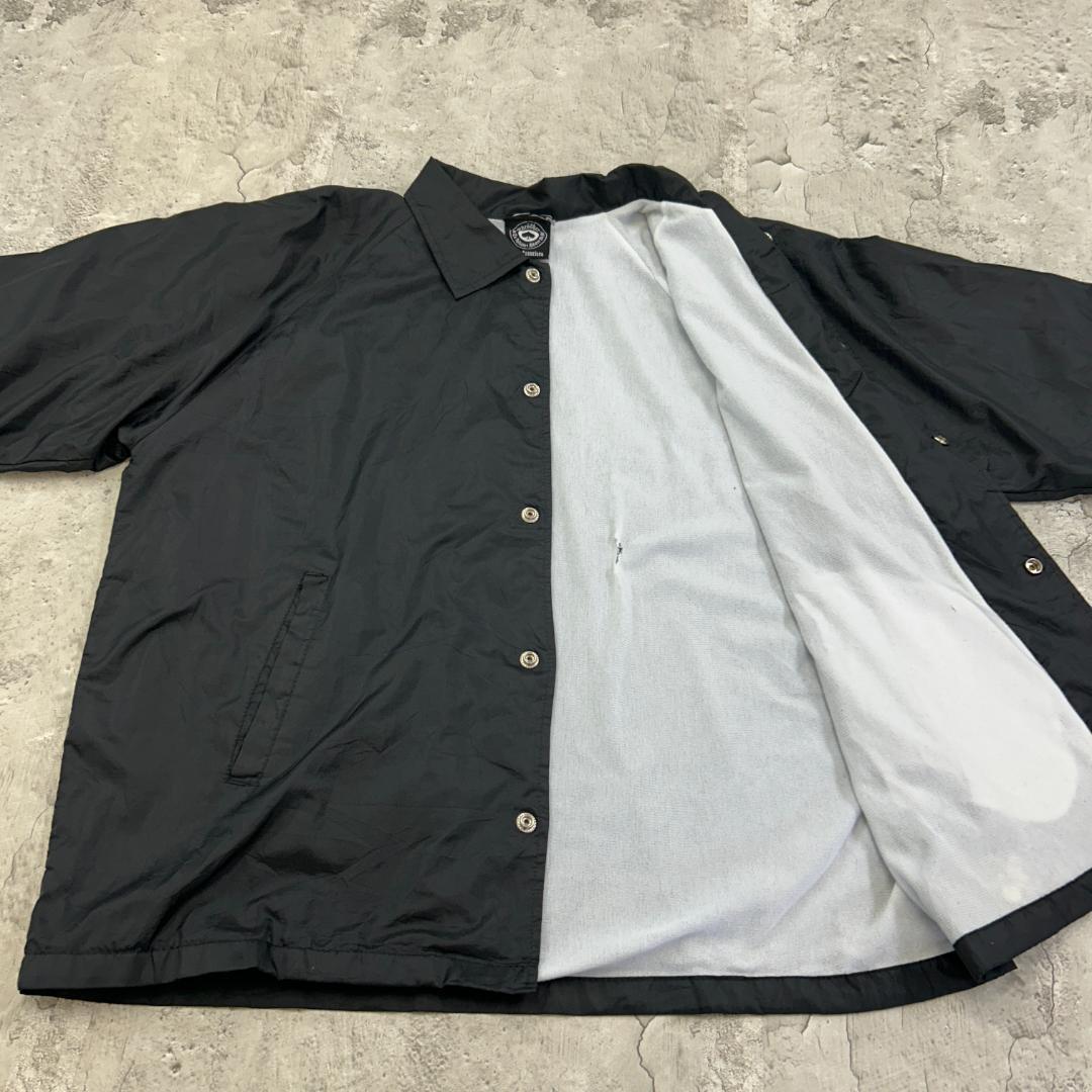 キ*い様 USA製　THRASHER　五芒星　長袖　コーチジャケット　古着　ブラ