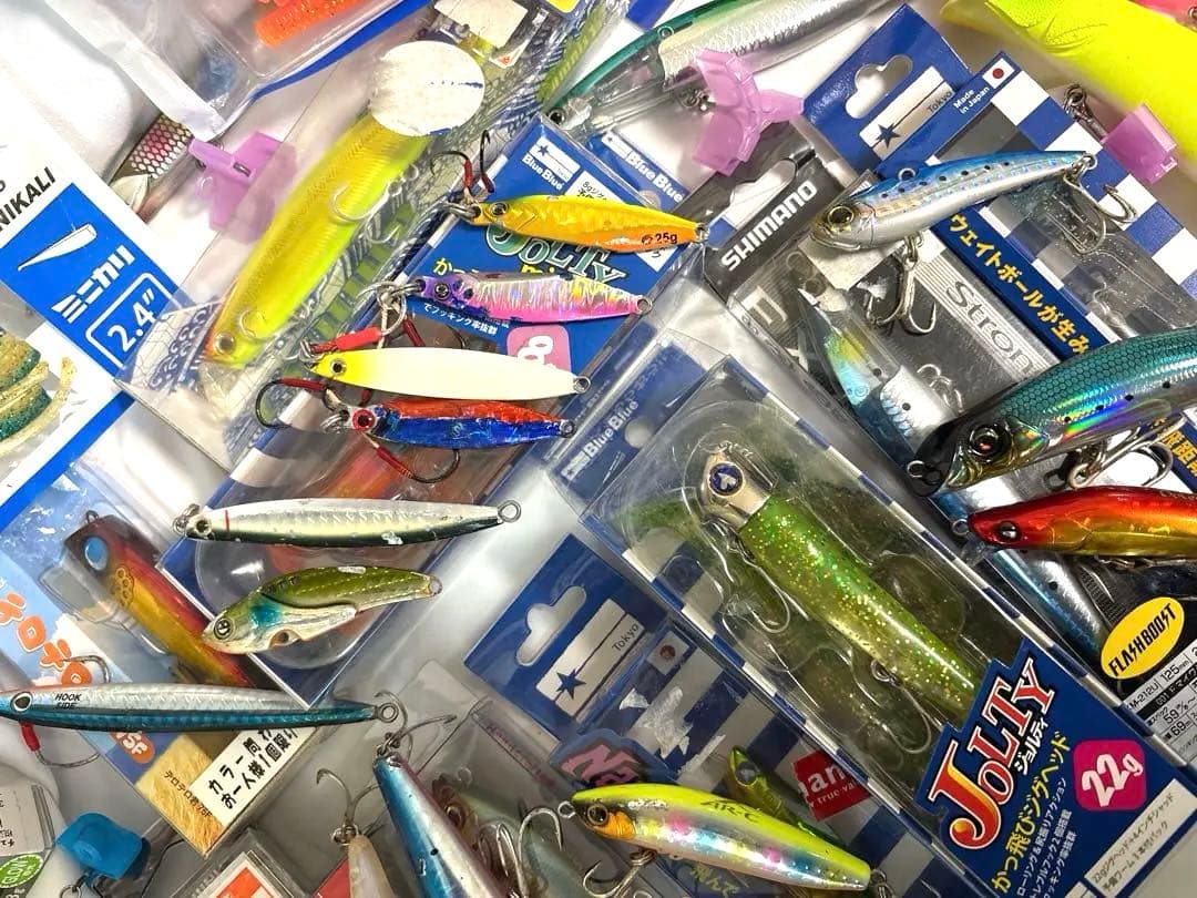☆大量ルアー☆シーバス引退セット　青物ルアーリーダー付