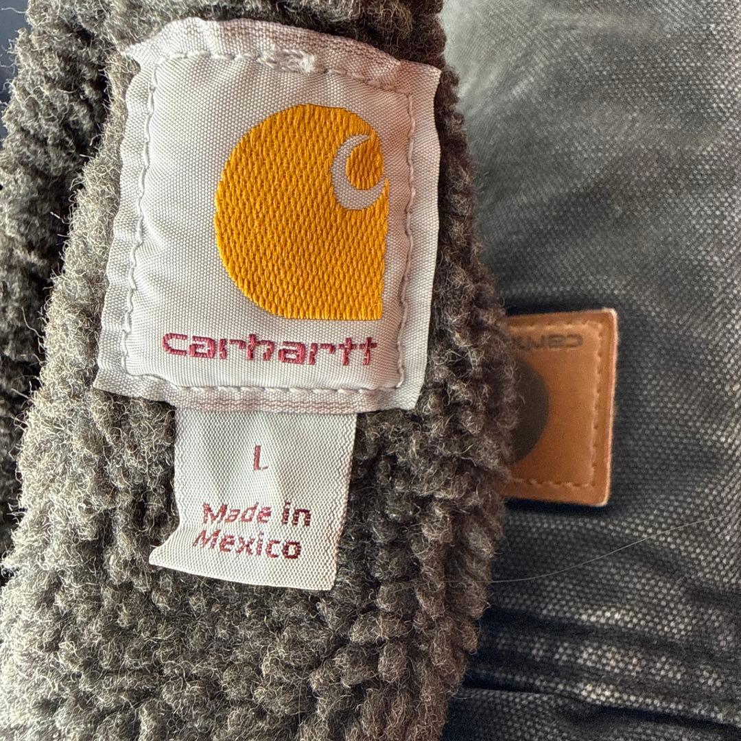 Carhartt ブラック ベスト Danforth Shop刺繍