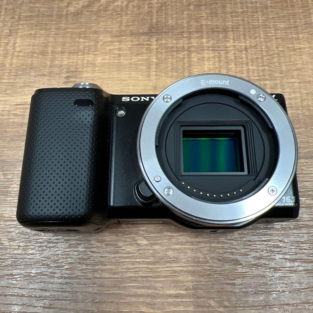 美品 動作確認済 Sony α NEX-5N 18-55mm 純正ケース付