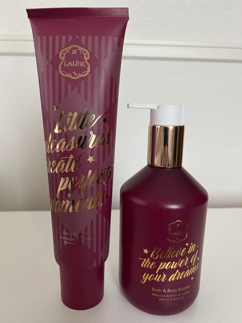 未使用　限定品ラリン　ベストウィッシュ　ボディクリーム&ボディソープセット