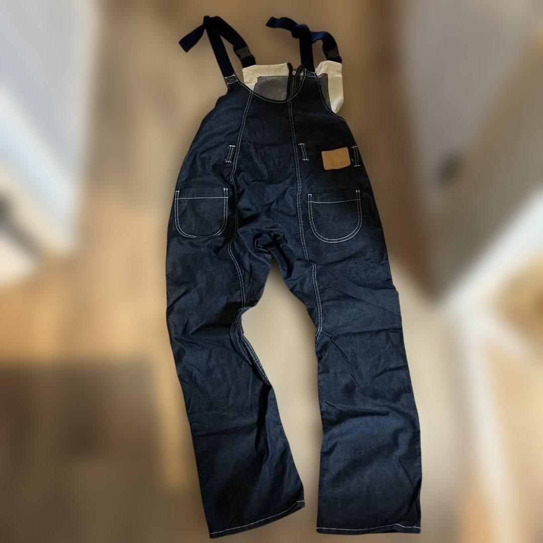 アレキサンダーリーチャンデニム サルエルオーバーオール