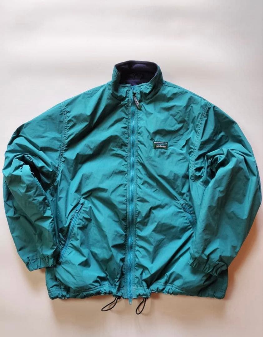 llbean japan edition マイクロフリース　ラインジャケット M