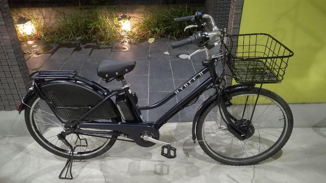 希少！　HYDEE-Ⅱ　ブリヂストン　電動自転車　ベルトドライブ　回生充電機能
