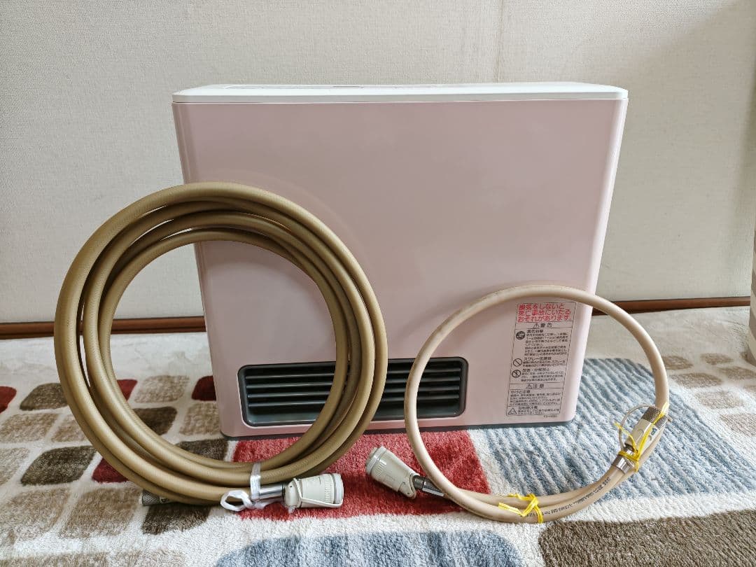 大阪ガス ガスファンヒーター 140-5892 ピンク 中古品