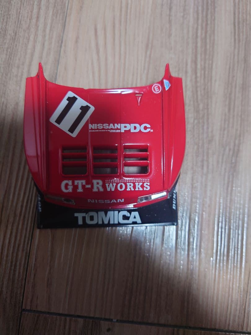 トミカ　エブロ1/24スカイラインRSスーパーシルエットジャンク品