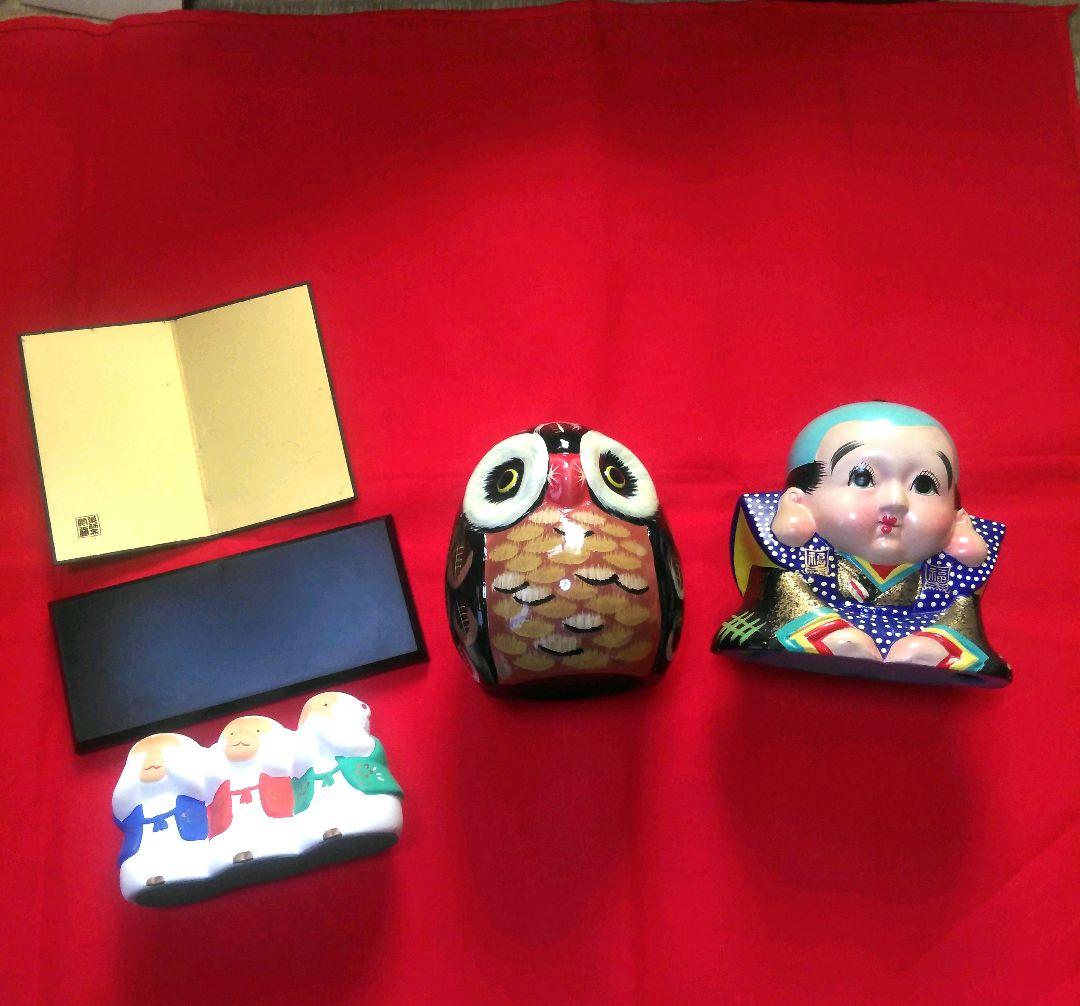 アンティーク雑貨　置物　ヴィンテージ　骨董品　土産物　工芸品　民芸品