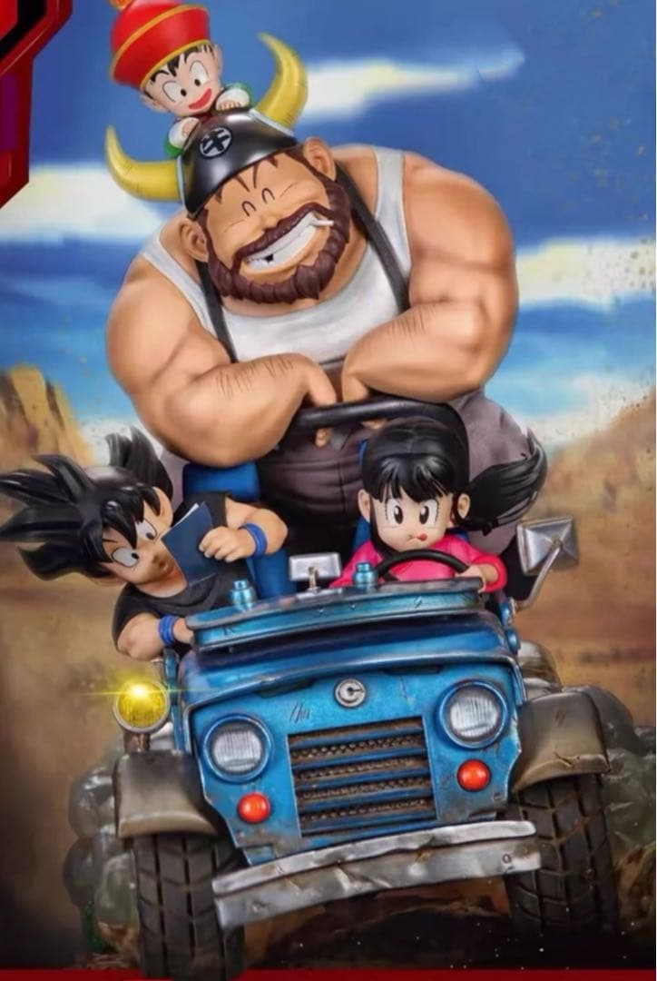 ドラゴンボール 孫悟飯 孫悟空 チチ フィギュア ガレージキット