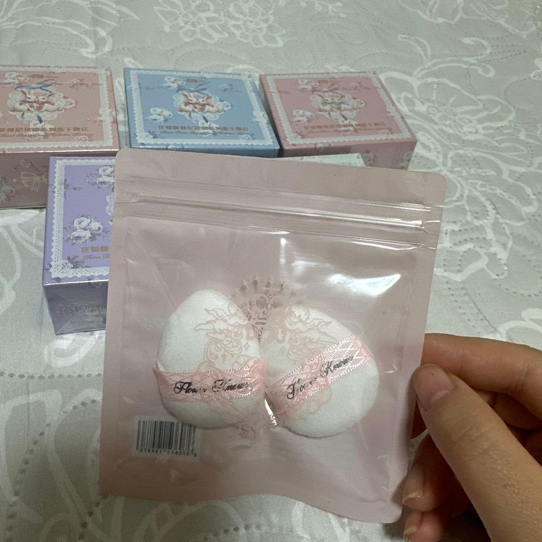 バラ売り可能【日本未発売】バニーガーデンテイルズ　ルミナスシフォンチーク5色