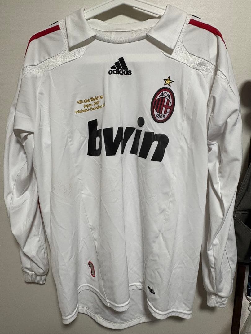ACミラン2007ユニフォームクラブワールドカップ　長袖　11番　ジラルディーノ