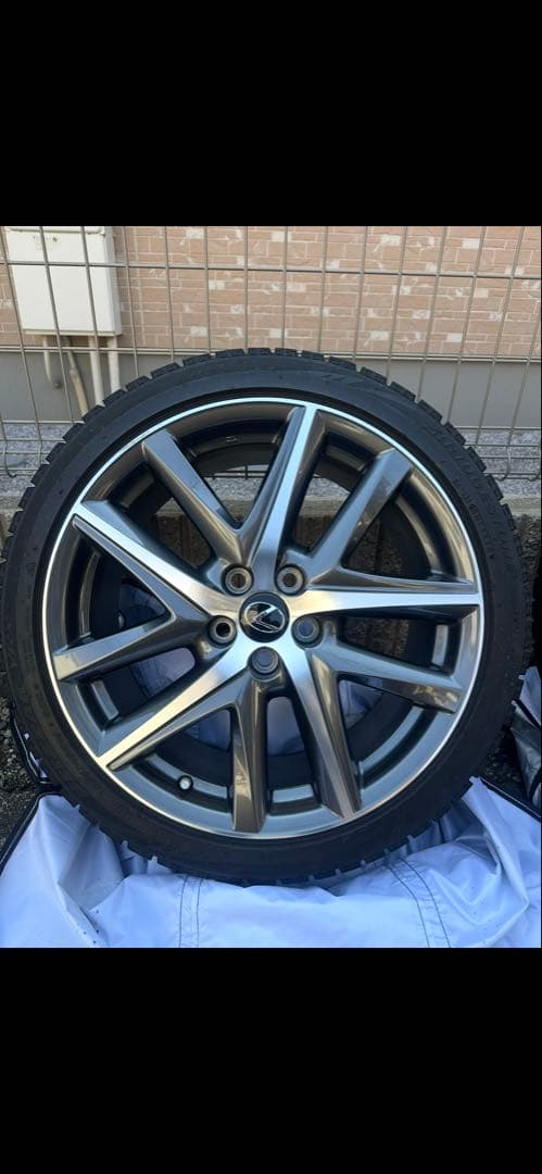 レクサス純正ホイール　スタッドレスセット