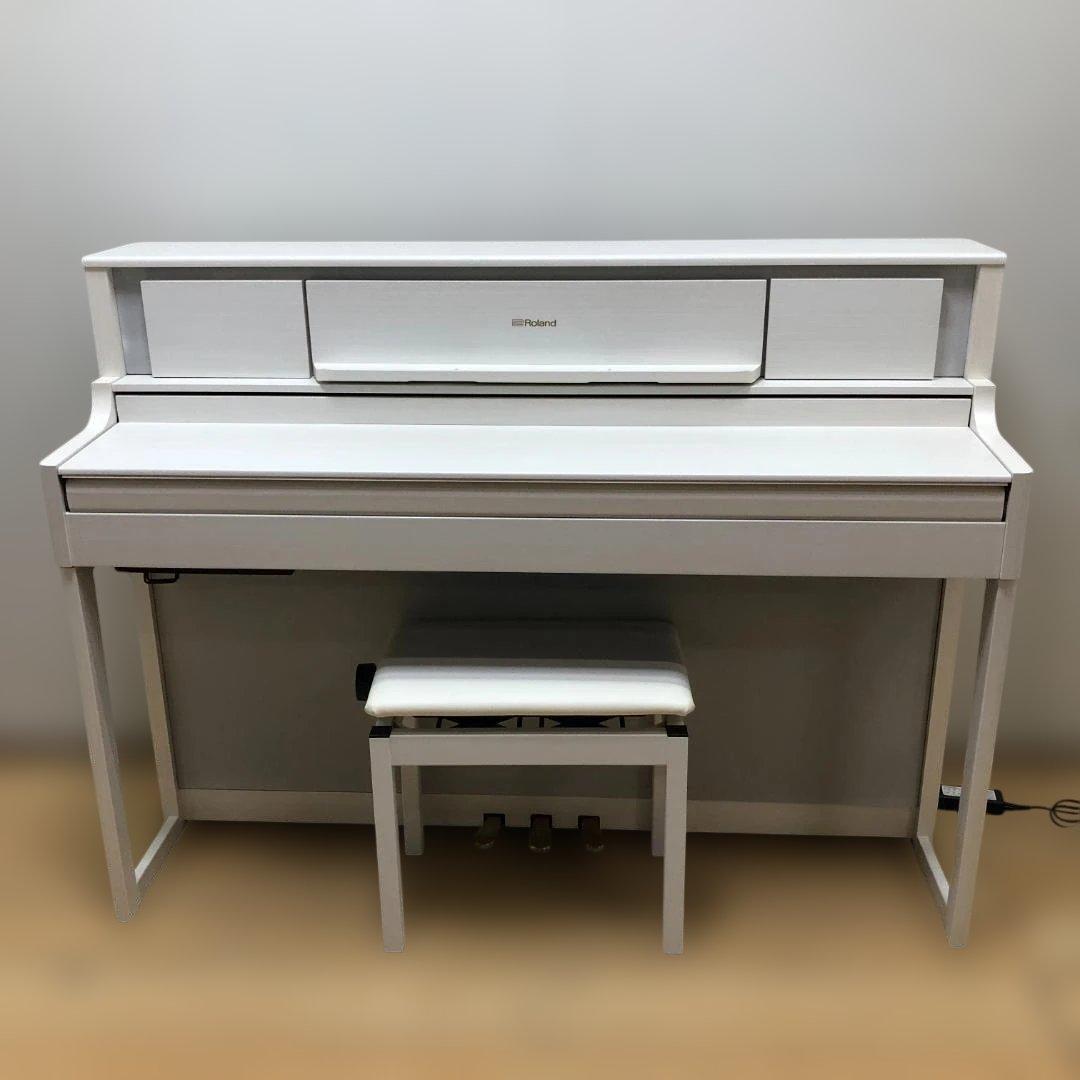 送料無料 超美品 Roland LX705-GPSR 電子ピアノ 88285-