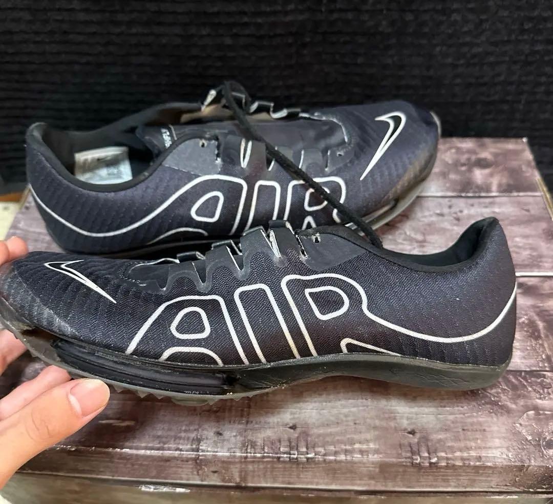 【26.5cm】NIKEスパイク・マックスフライ・モアテン　黒色　7点セット