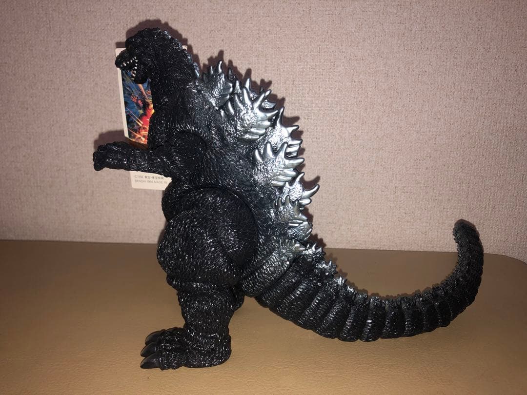 ゴジラ 1994年製★タグ付き★バンダイJAPAN円谷英二　円谷プロ　怪獣ソフビ