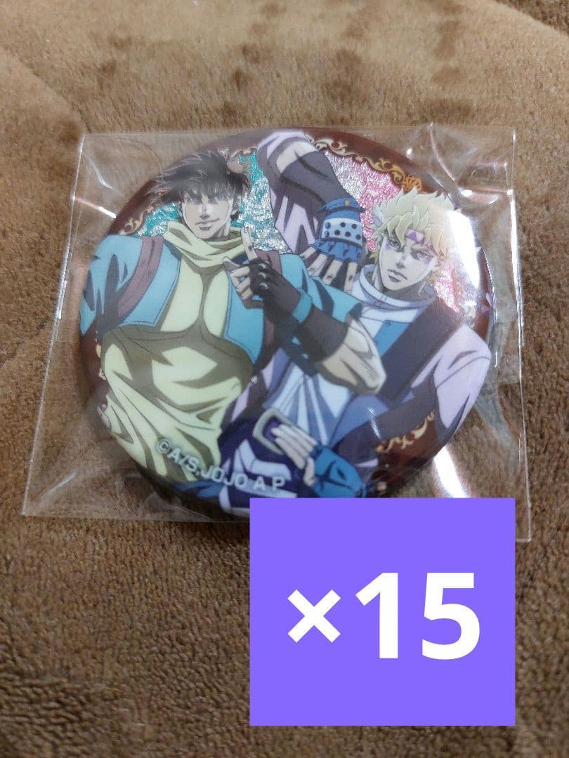 ジョジョの奇妙な冒険　JF24　缶バッジ　ジョセフ　シーザー