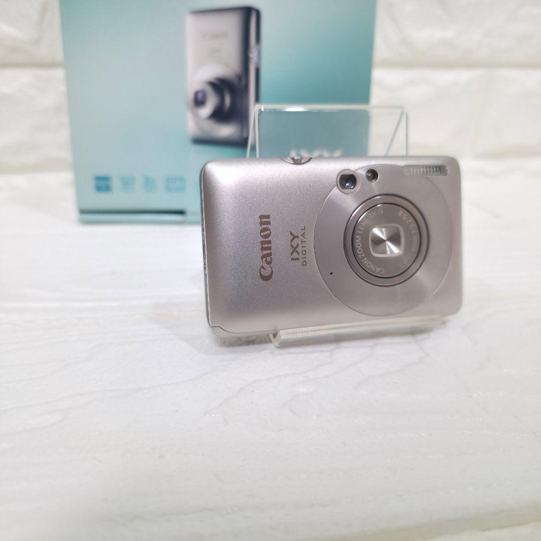 471】デジカメ　Canon IXY DIGITAL 210 IS シルバー