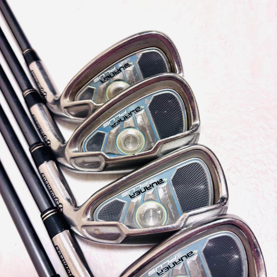 ⭐️BURNER PLUS⭐️ レディース アイアン セット L ゴルフ 5本