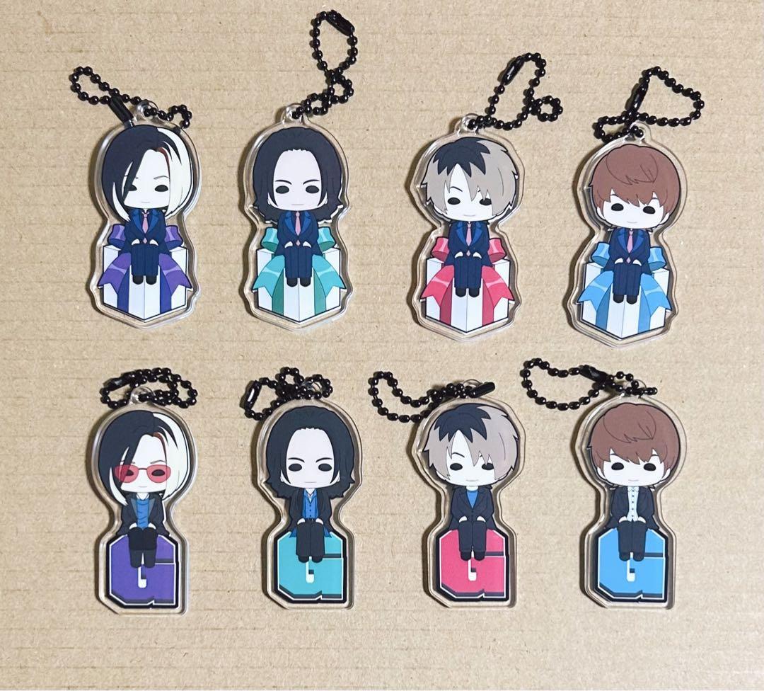 GLAYすわりんこアクリルキーホルダー　コンプリートセット