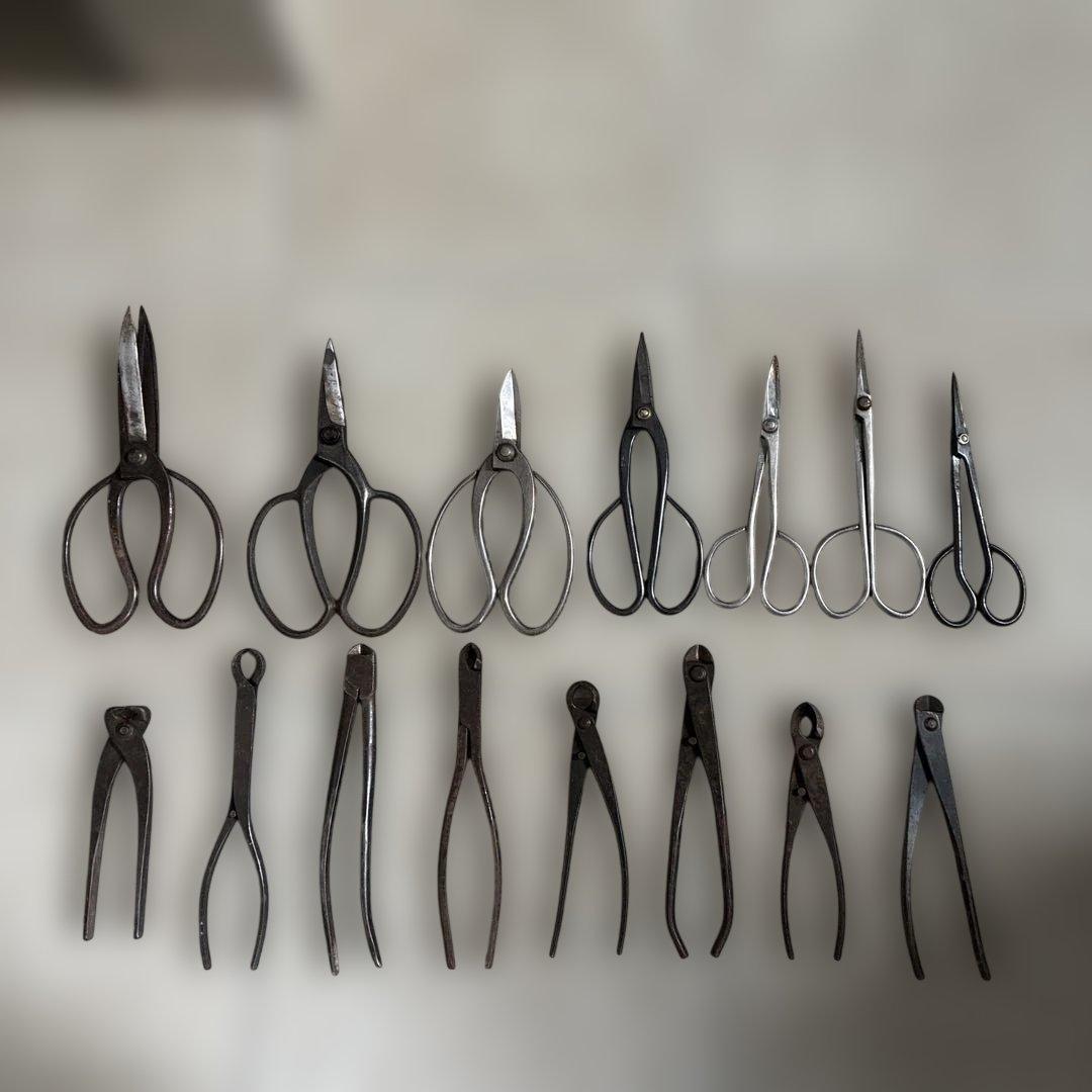 K*o様 盆栽鋏 7本　瘤切り3本　針金切り5本