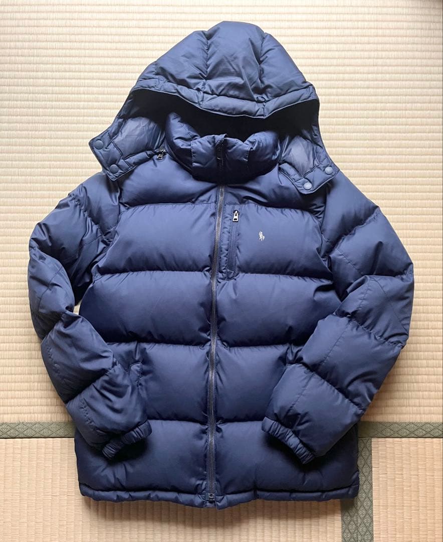 ラルフローレン　ダウンジャケット　ネイビー　キッズ　XL 170