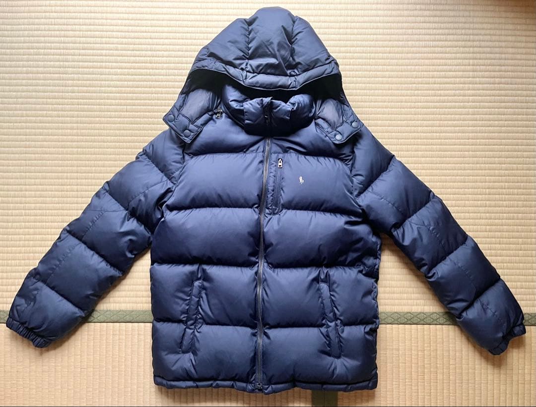 ラルフローレン　ダウンジャケット　ネイビー　キッズ　XL 170