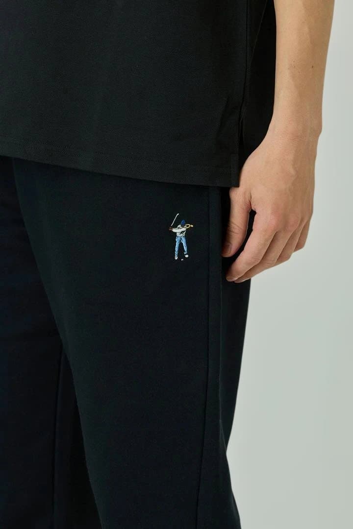 新品未使用　Eastside Golf スウェットジョガーパンL 黒