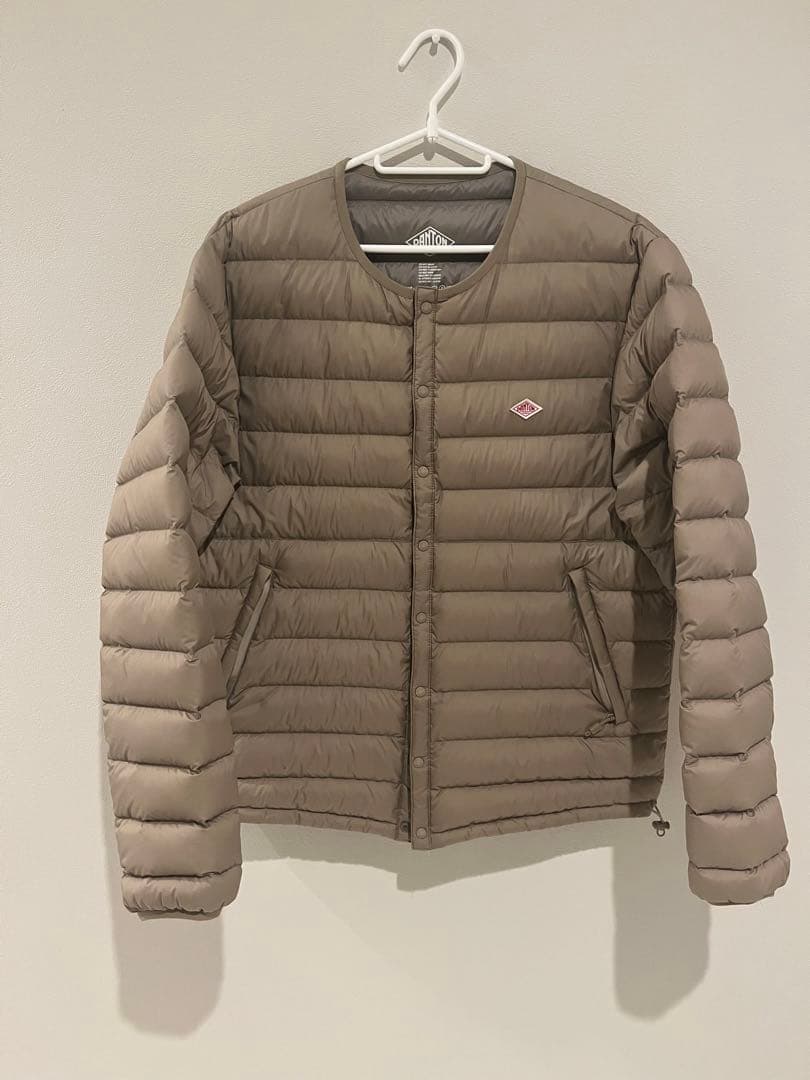 DANTON （ダントン）ダウンジャケット Lサイズ ベージュ