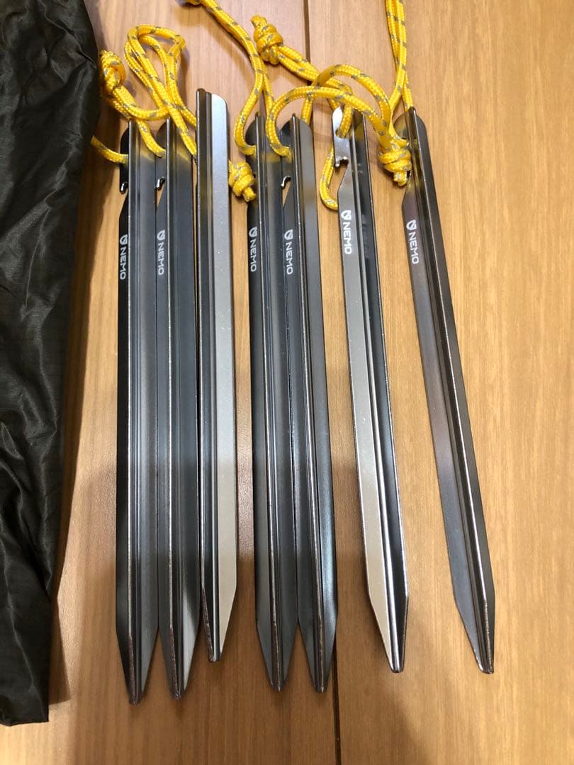 値下げ！美品！NEMO ATOM 2P 2人用テント　フットプリント付き！