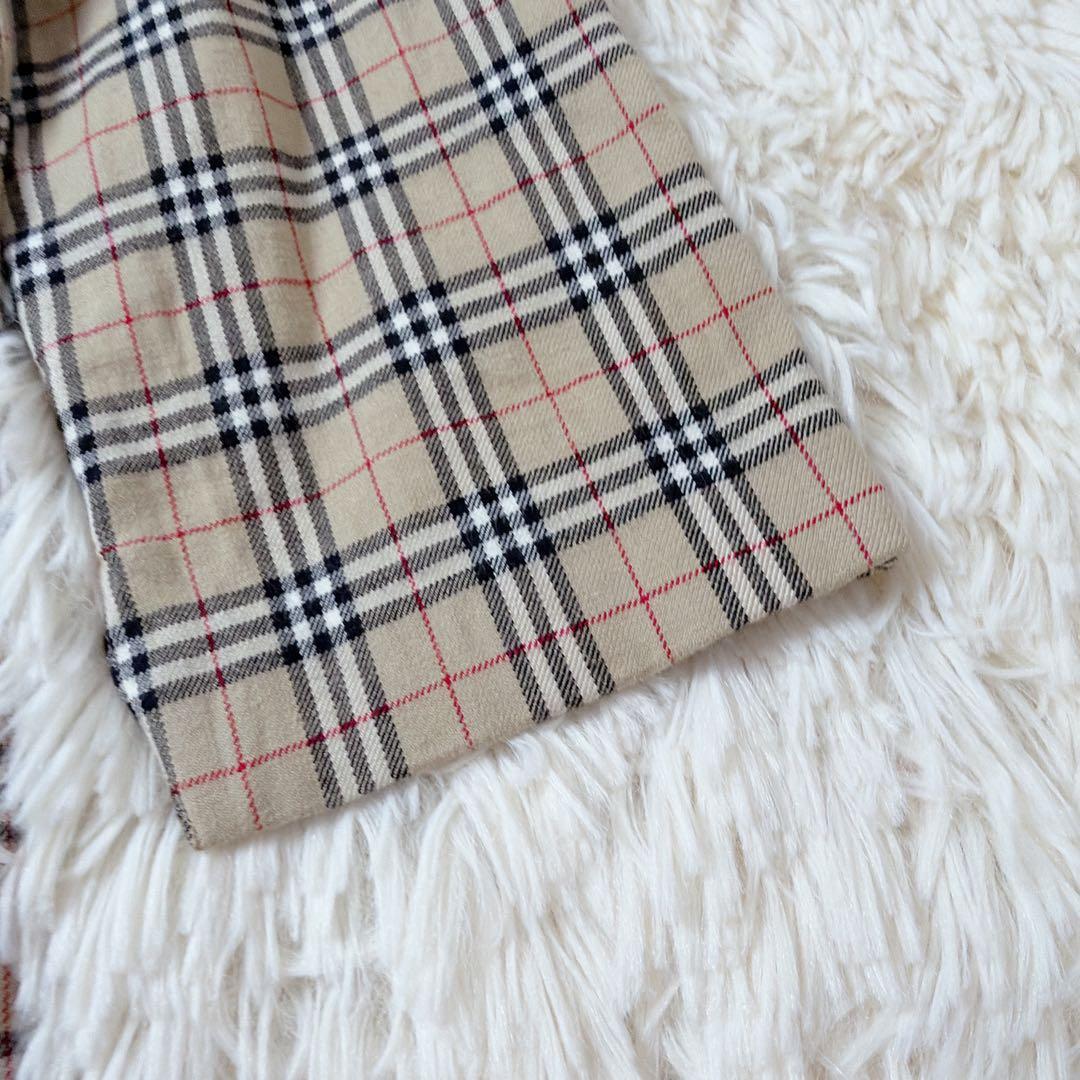 バーバリーブルーレーベル　シャツワンピース　ノバチェック　38 2way