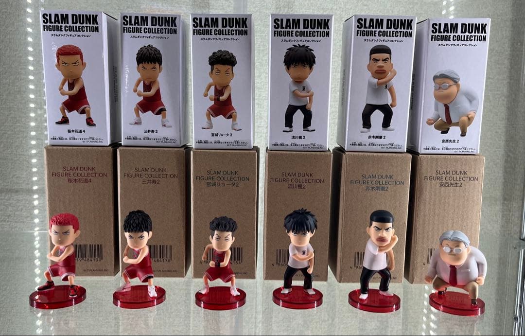スラムダンク フィギュアコレクション ６個まとめ売り