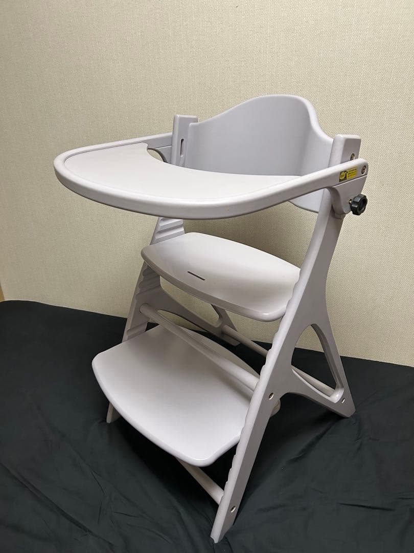 大和屋 yamatoya アッフルチェア ソフトラベンダー ベビーチェア