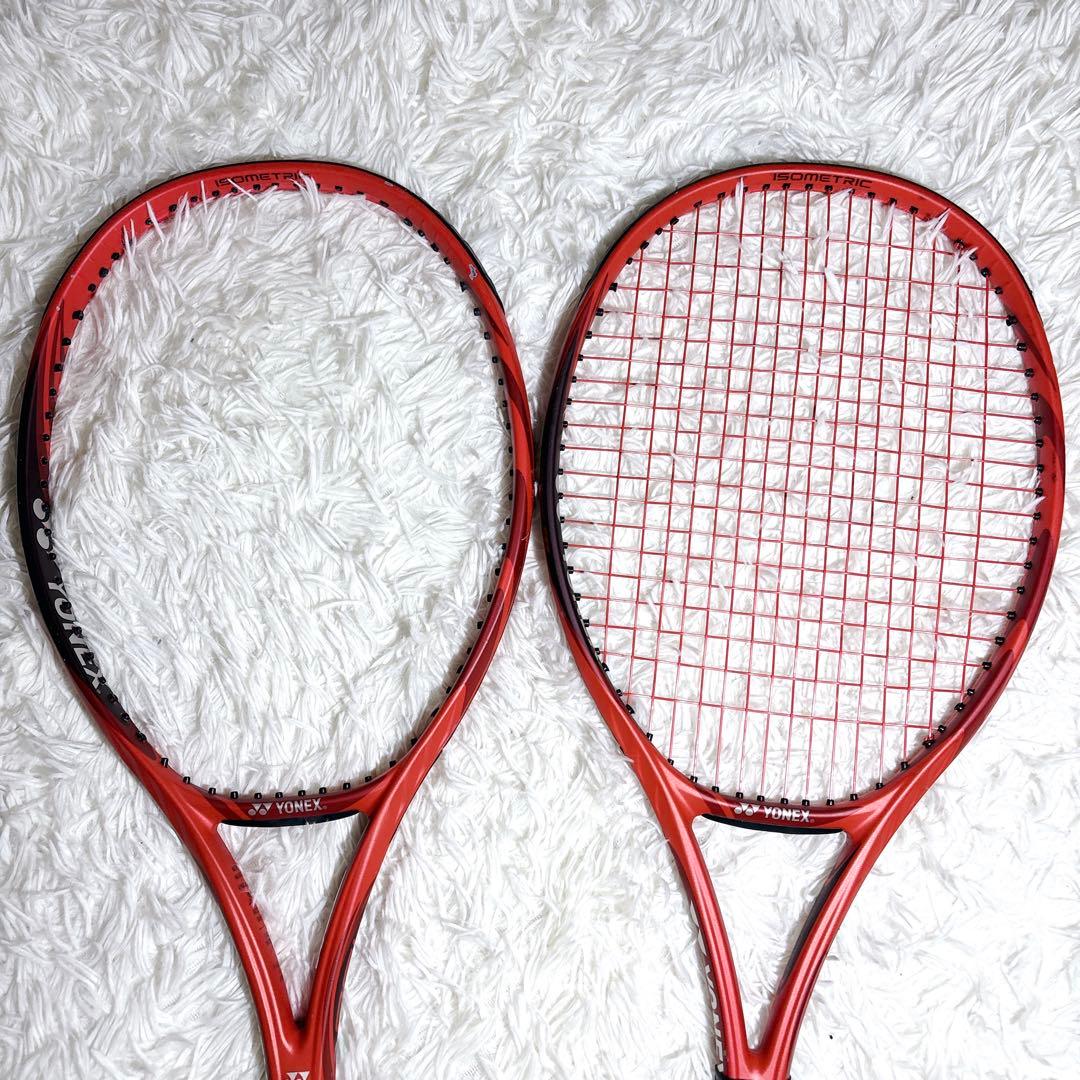 YONEX VCORE 98&100 G2 2本セット ヨネックス 日本製 赤