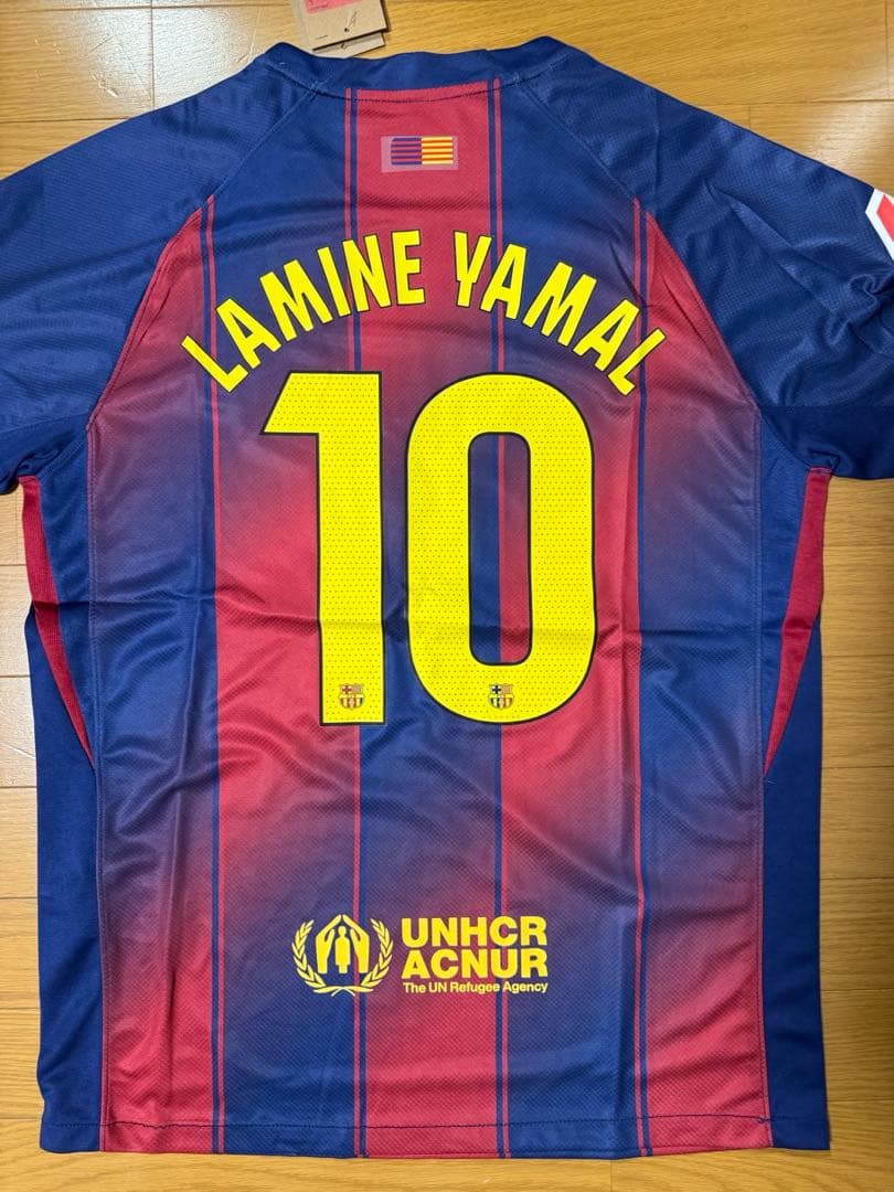 ヤマル ユニフォーム バルセロナ 25-26 ホーム 新品 L