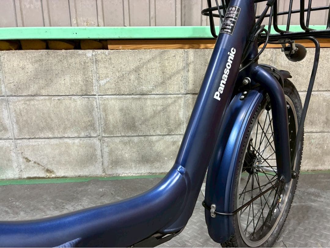 №8561 電動自転車　パナソニック　ギュット 20インチ ネイビー