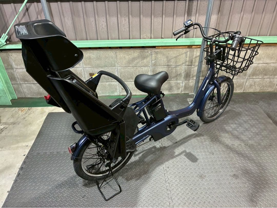 №8561 電動自転車　パナソニック　ギュット 20インチ ネイビー