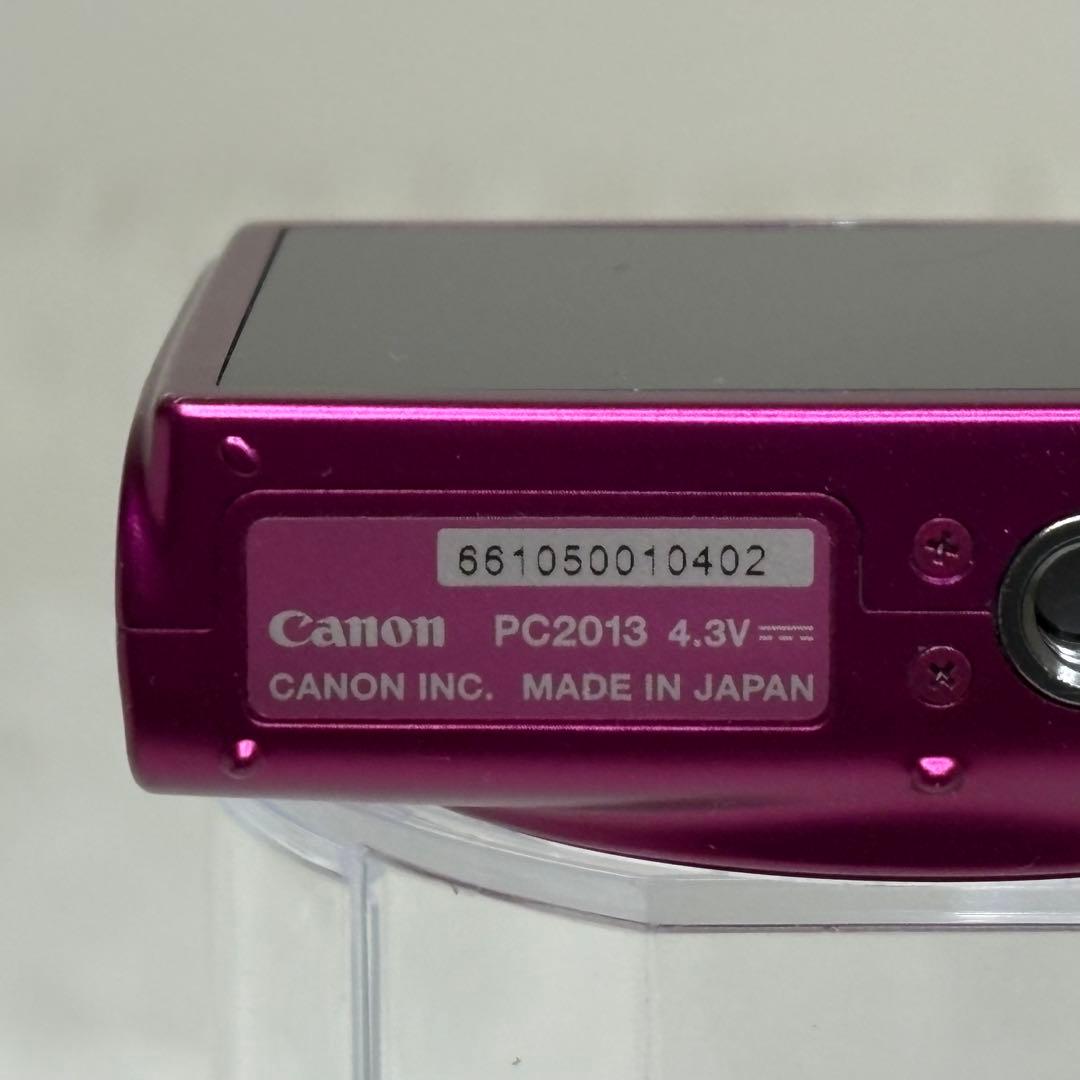 Canon カメラ　IXY 620F PC2013 パープル コンデジ　動作品