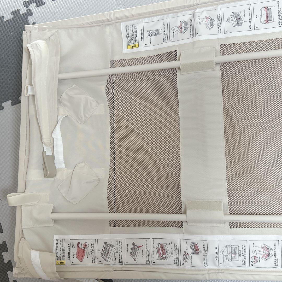 【美品】アップリカ ココネル　エアープラス　ホワイトベージュ 最上級モデル