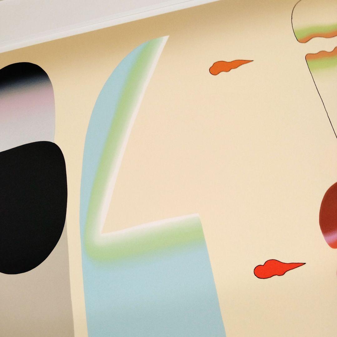 ☆ 元永定正 特大シルクスクリーン