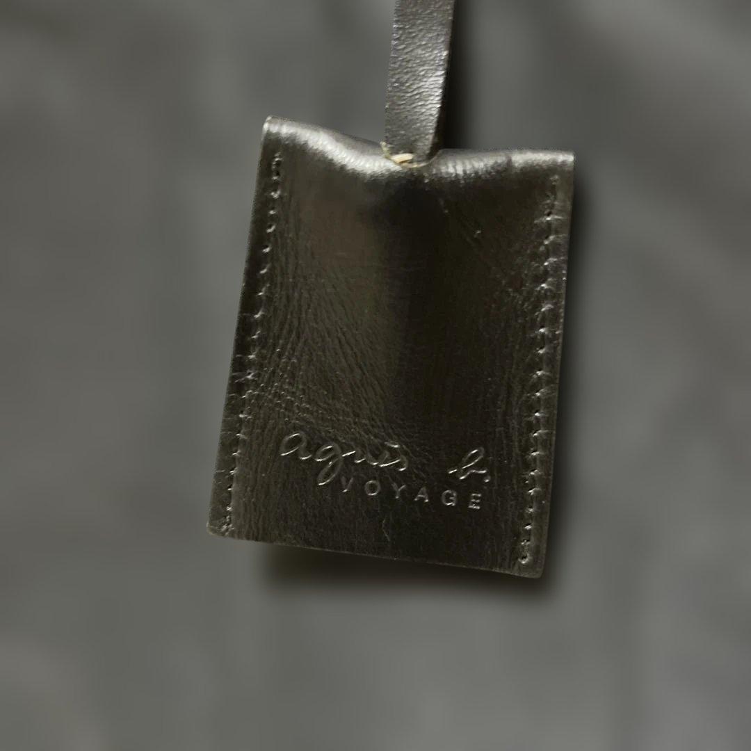 アニエスベー ボストンバッグ ナイロン ブラック 大容量 旅行バッグ バッグ