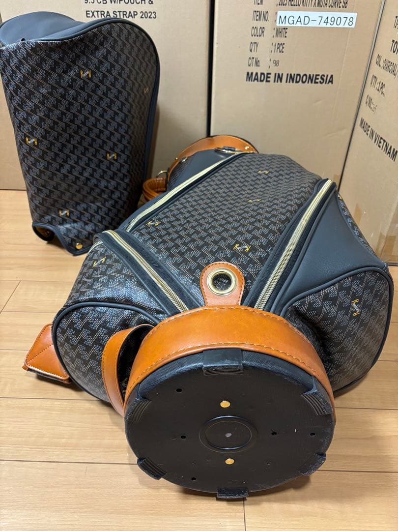 レザレクションResurrection キャディバッグ オリオラ ダークブラック