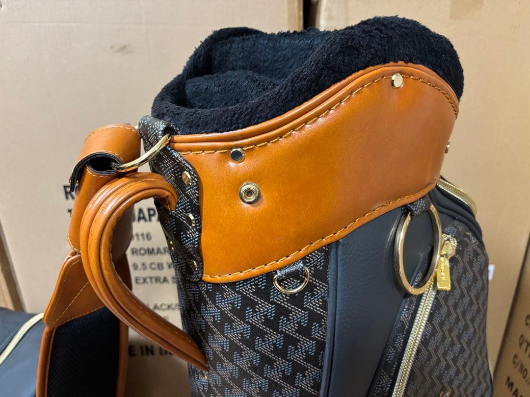 レザレクションResurrection キャディバッグ オリオラ ダークブラック