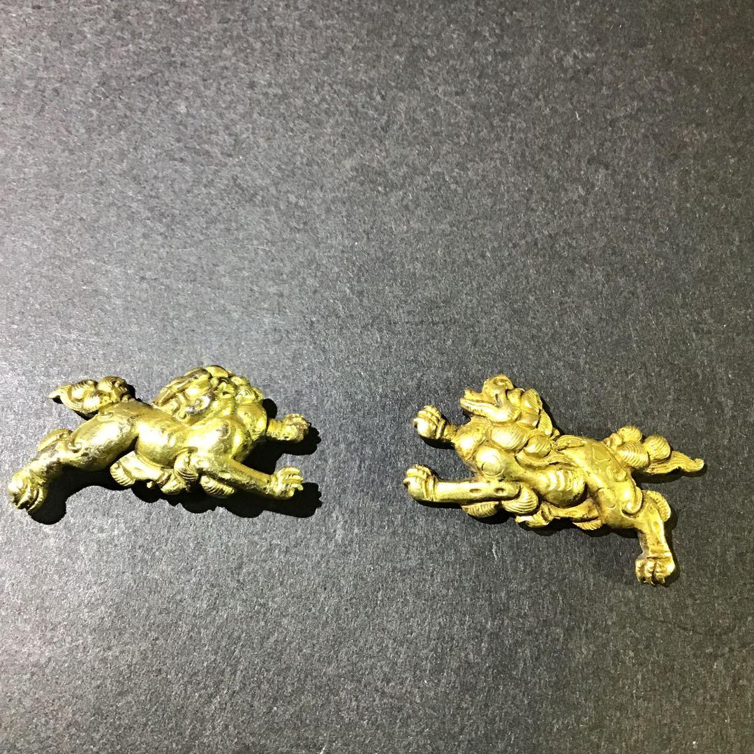 獅子目貫　江戸時代　　　書1