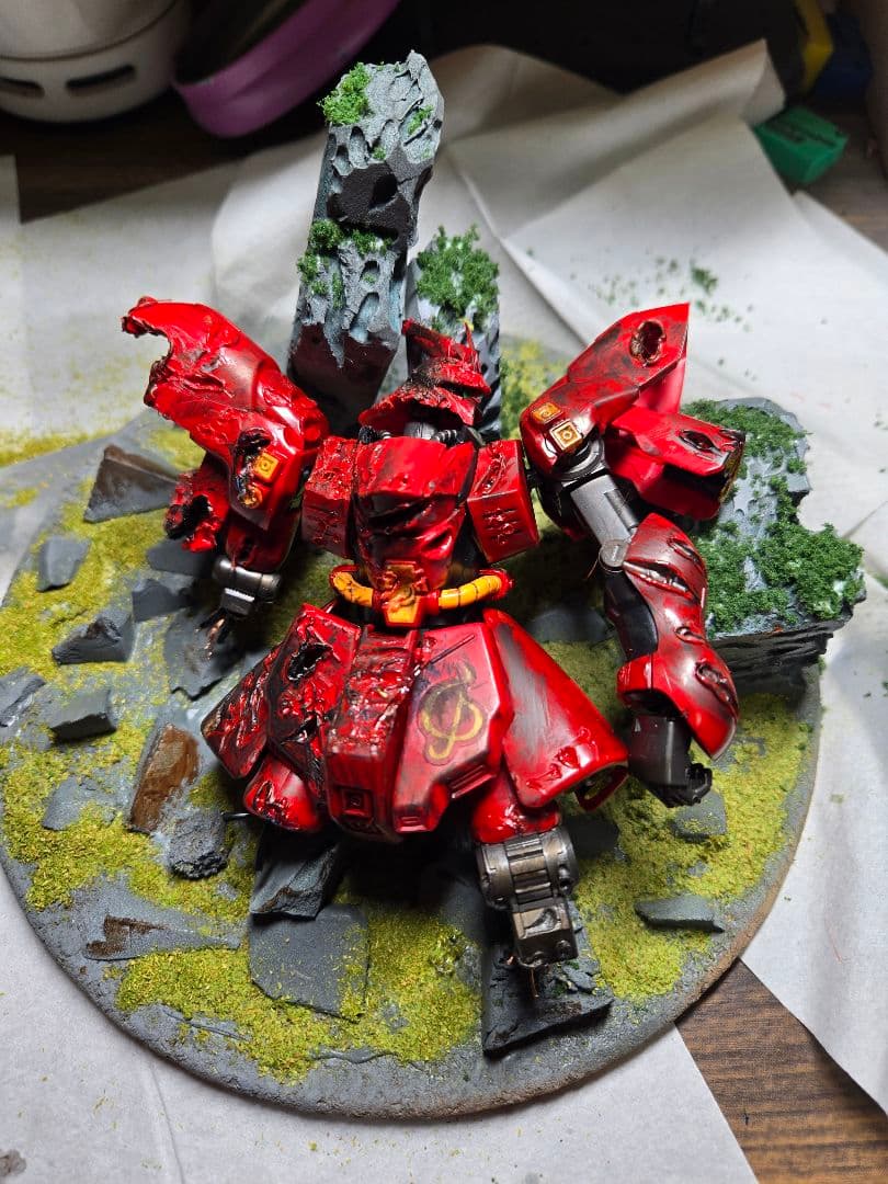 HG144/1サザビー　ジオラマ